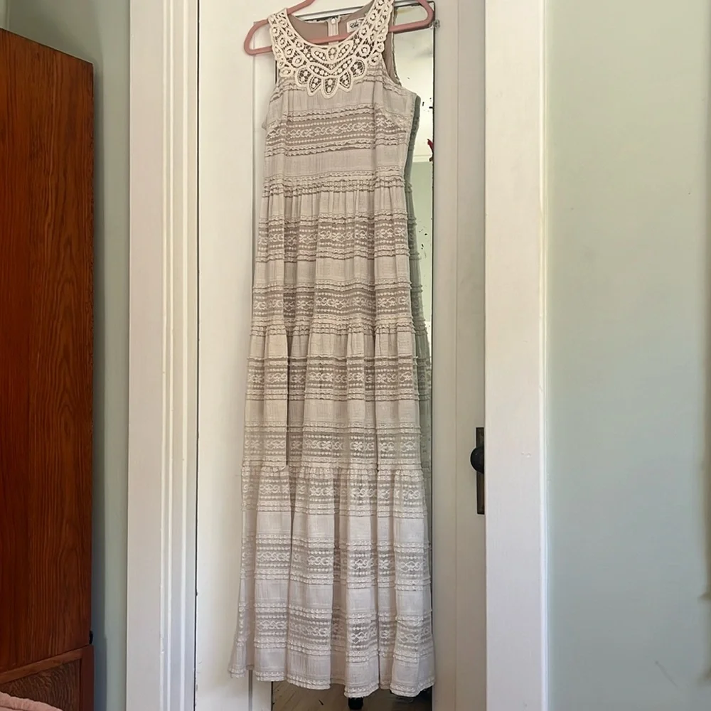 Eliza J. cream lace dress - Picture 6 of 11